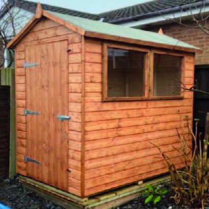 Heavy duty apex shed