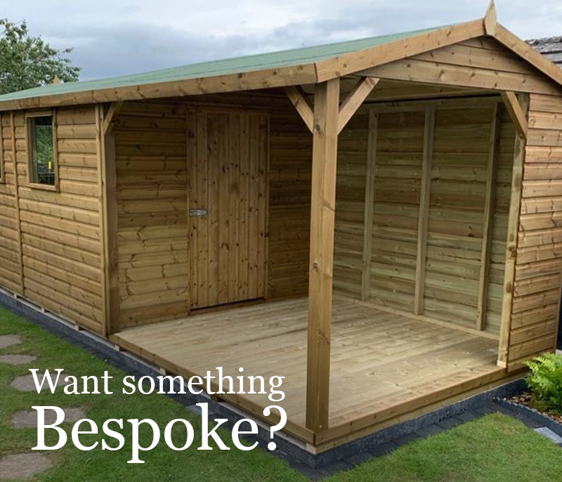 Want a bespoke shed design?